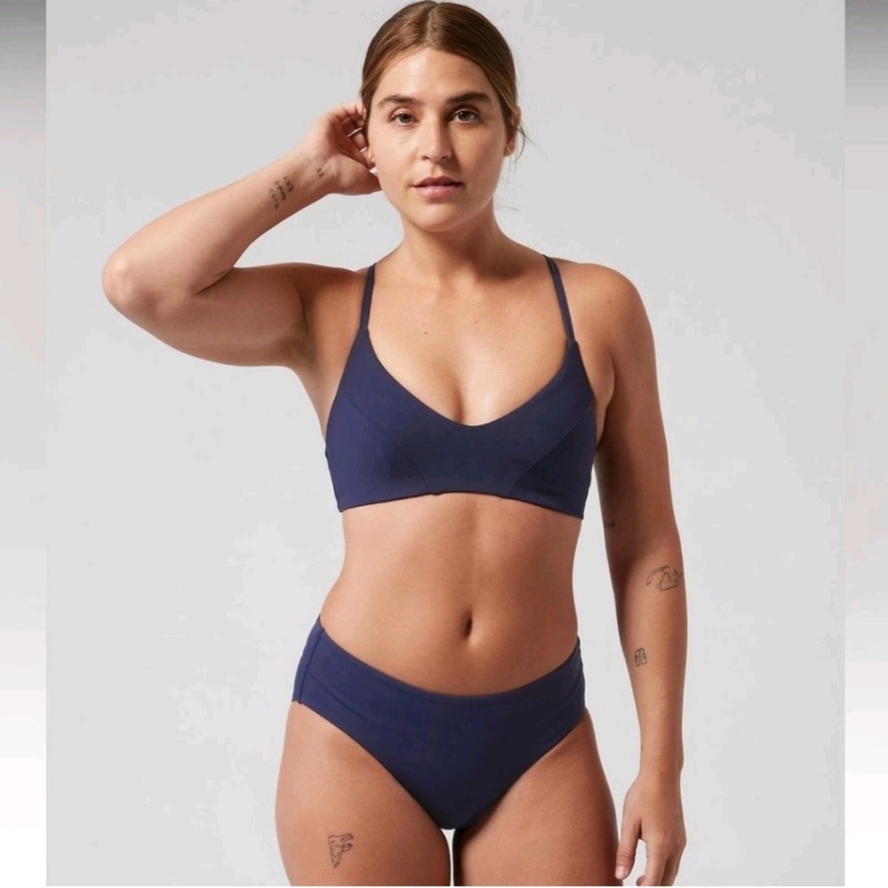 Athleta Deep Blue Bikini